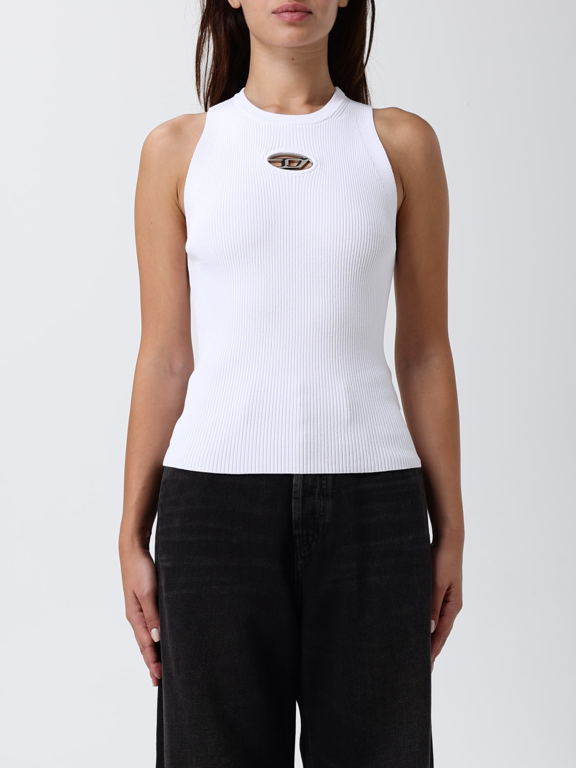 DIESEL TOP: Top mujer Diesel, Blanco - Img 1