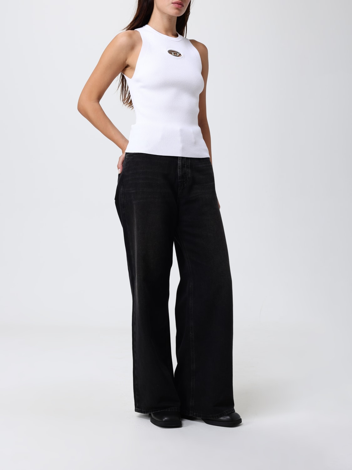 DIESEL TOP: Top mujer Diesel, Blanco - Img 2
