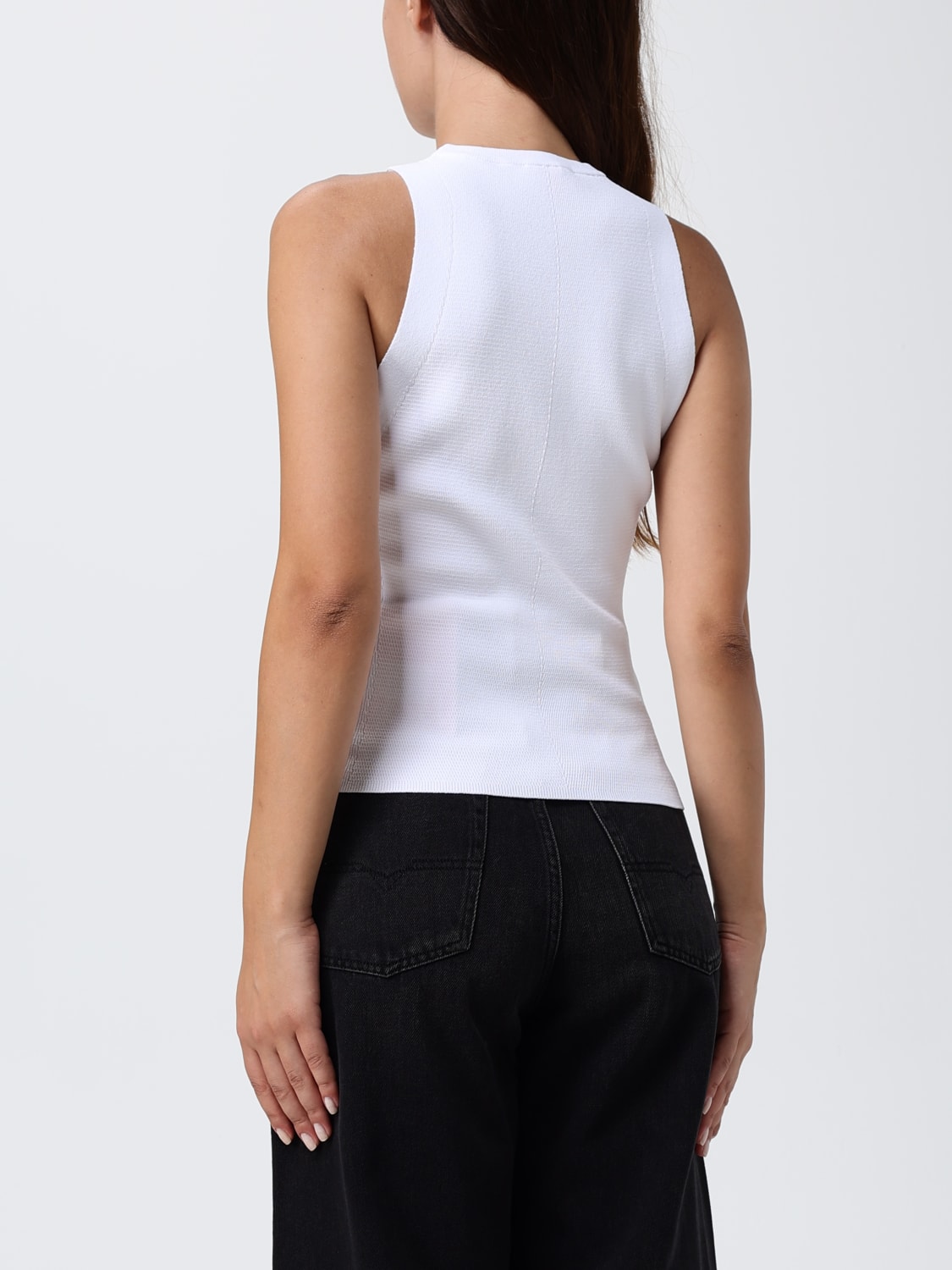 DIESEL TOP: Top mujer Diesel, Blanco - Img 3