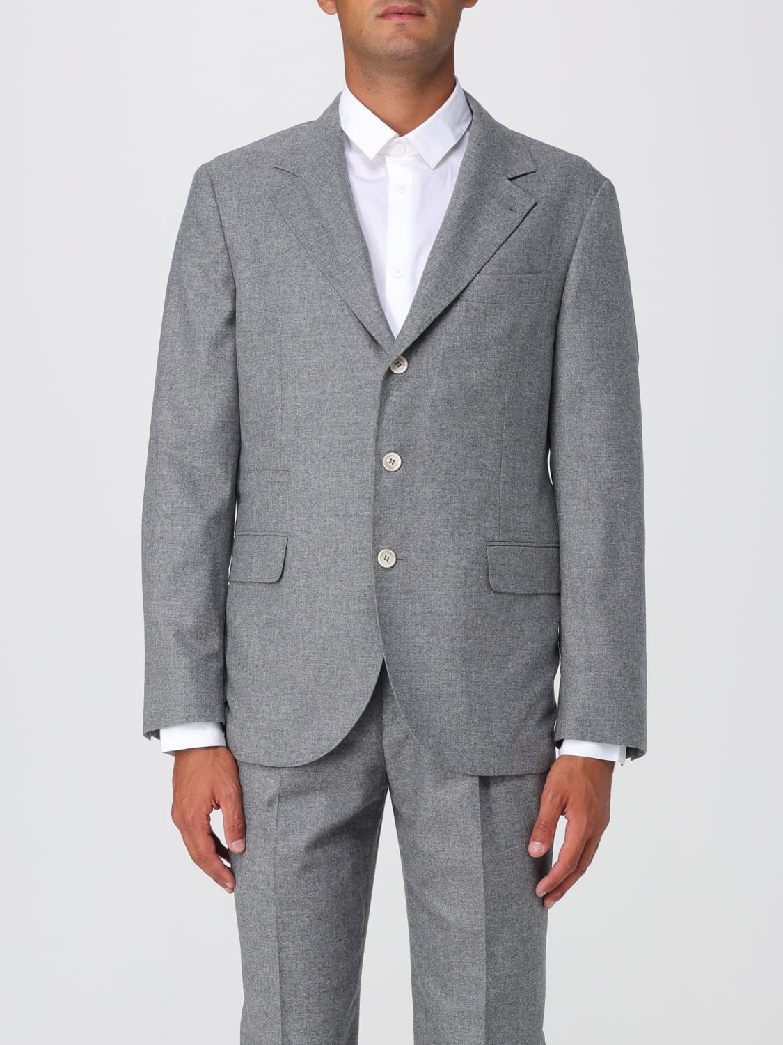 BRUNELLO CUCINELLI JACKET: Blazer men Brunello Cucinelli, Grey - Img 1