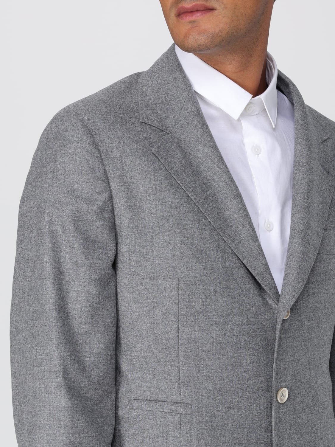 BRUNELLO CUCINELLI JACKET: Blazer men Brunello Cucinelli, Grey - Img 5