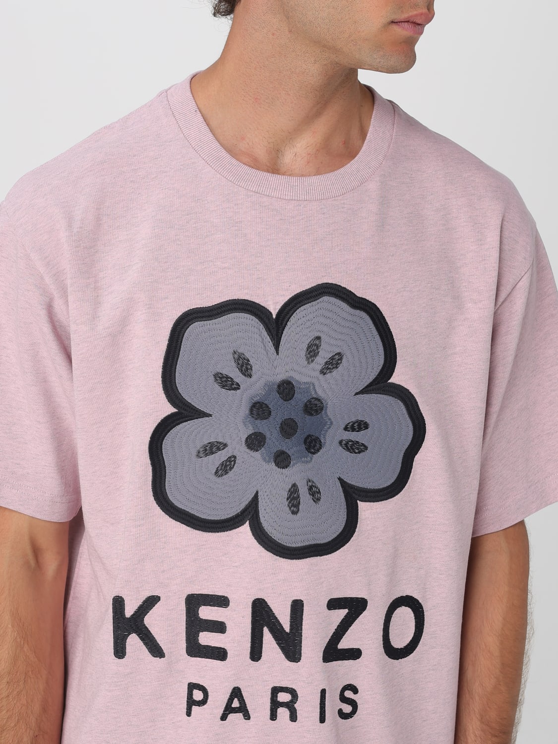 KENZO T-SHIRT: T-shirt men Kenzo, Pink - Img 4