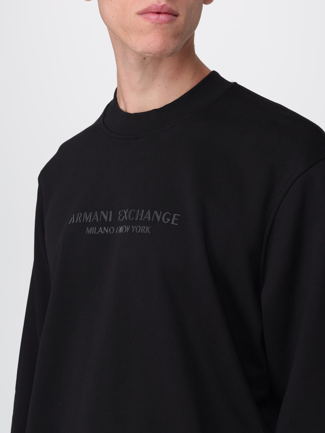 ARMANI EXCHANGE SWEATSHIRT: Sweatshirt men Armani Exchange, Black - Img 3