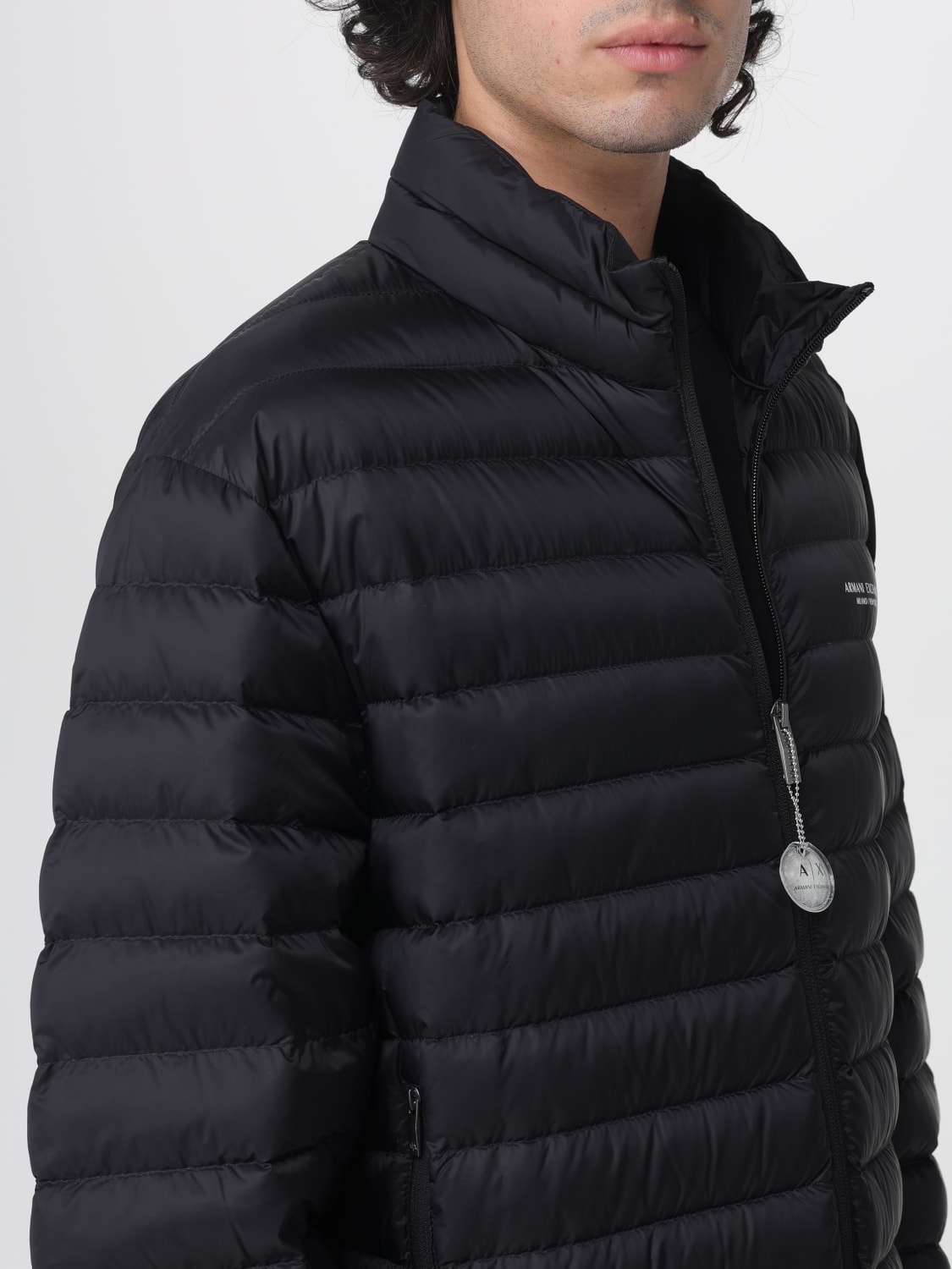 ARMANI EXCHANGE JACKET: Coat men Armani Exchange, Black - Img 4
