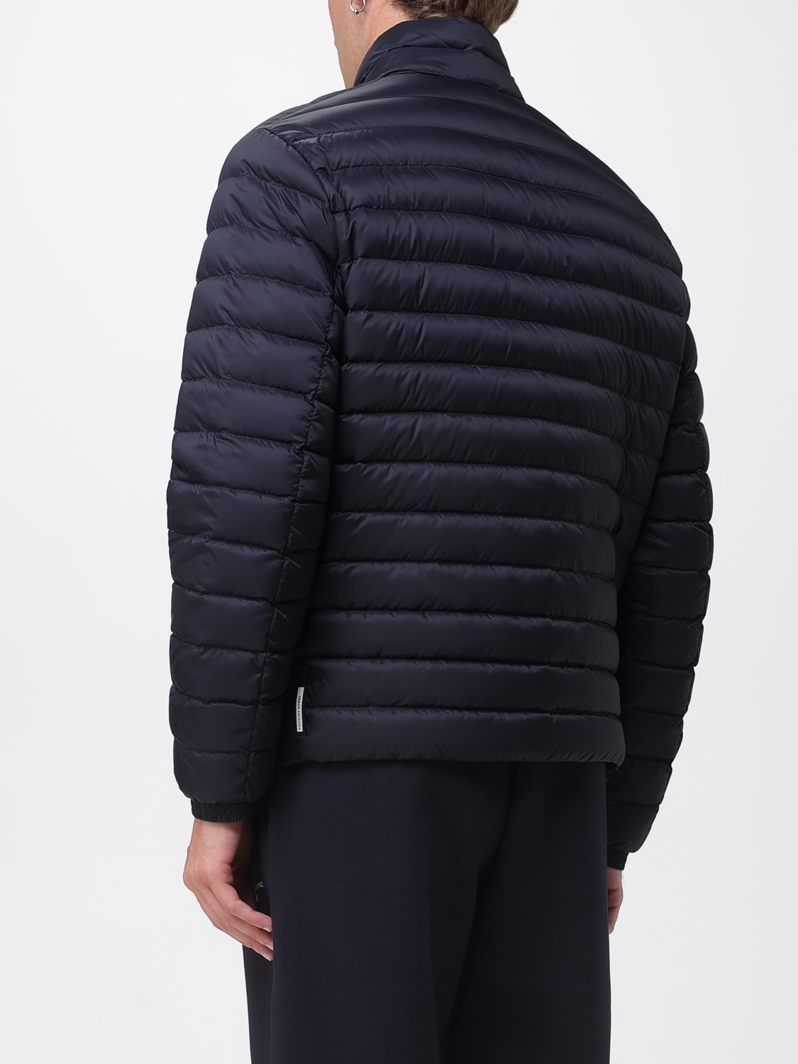 ARMANI EXCHANGE 外套: 大衣 男士 Armani Exchange, 蓝色 - Img 2