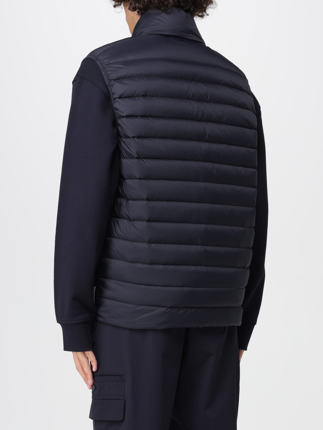 ARMANI EXCHANGE SUIT VEST: Coat men Armani Exchange, Blue - Img 2