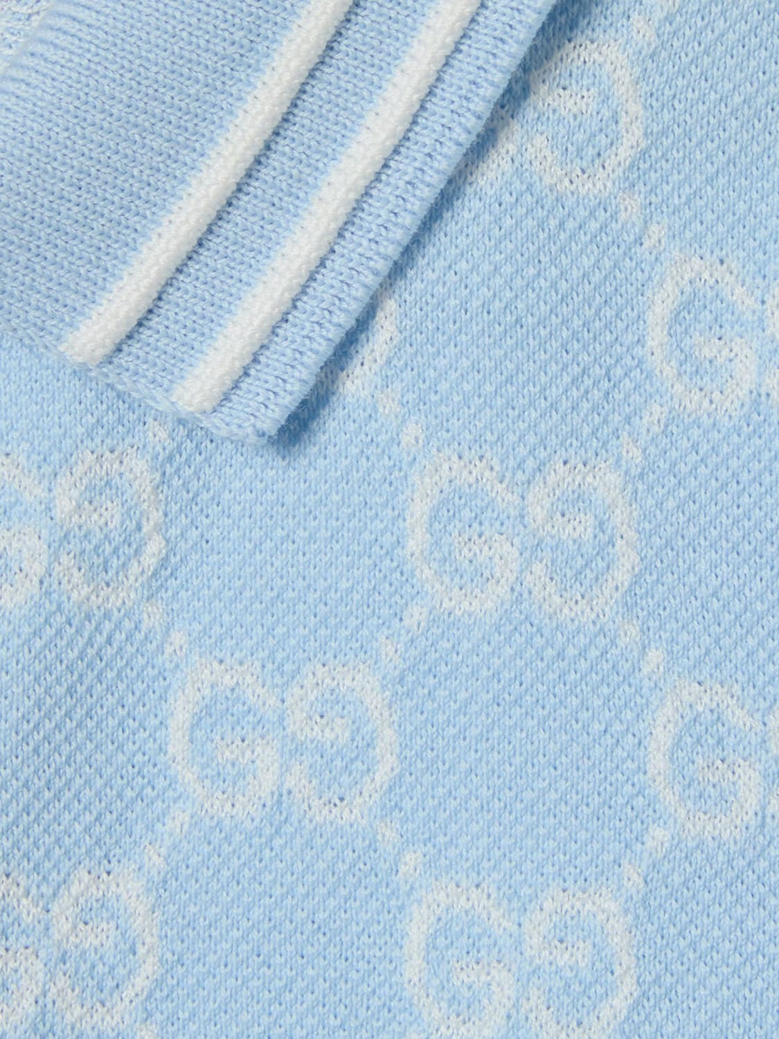 GUCCI BABY-OVERALL: Kombinationen kinder Gucci, Hellblau - Img 3