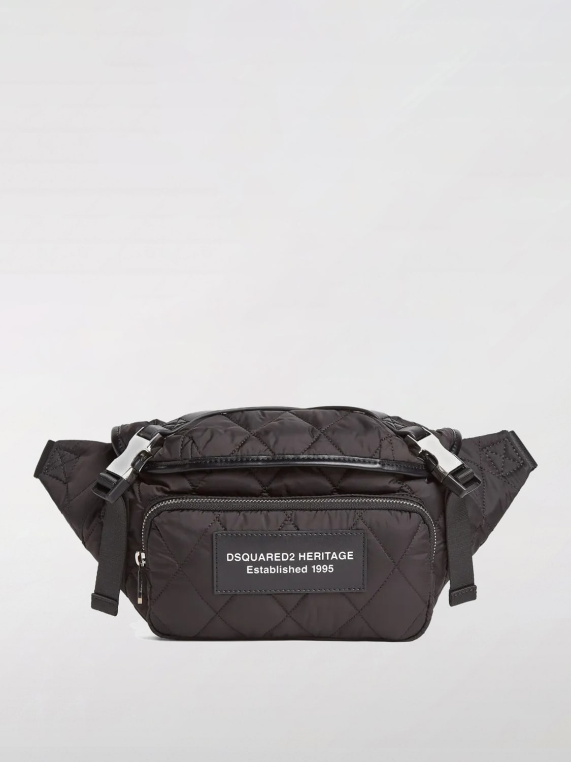 DSQUARED2 BELT BAG: Belt bag men Dsquared2, Black - Img 1