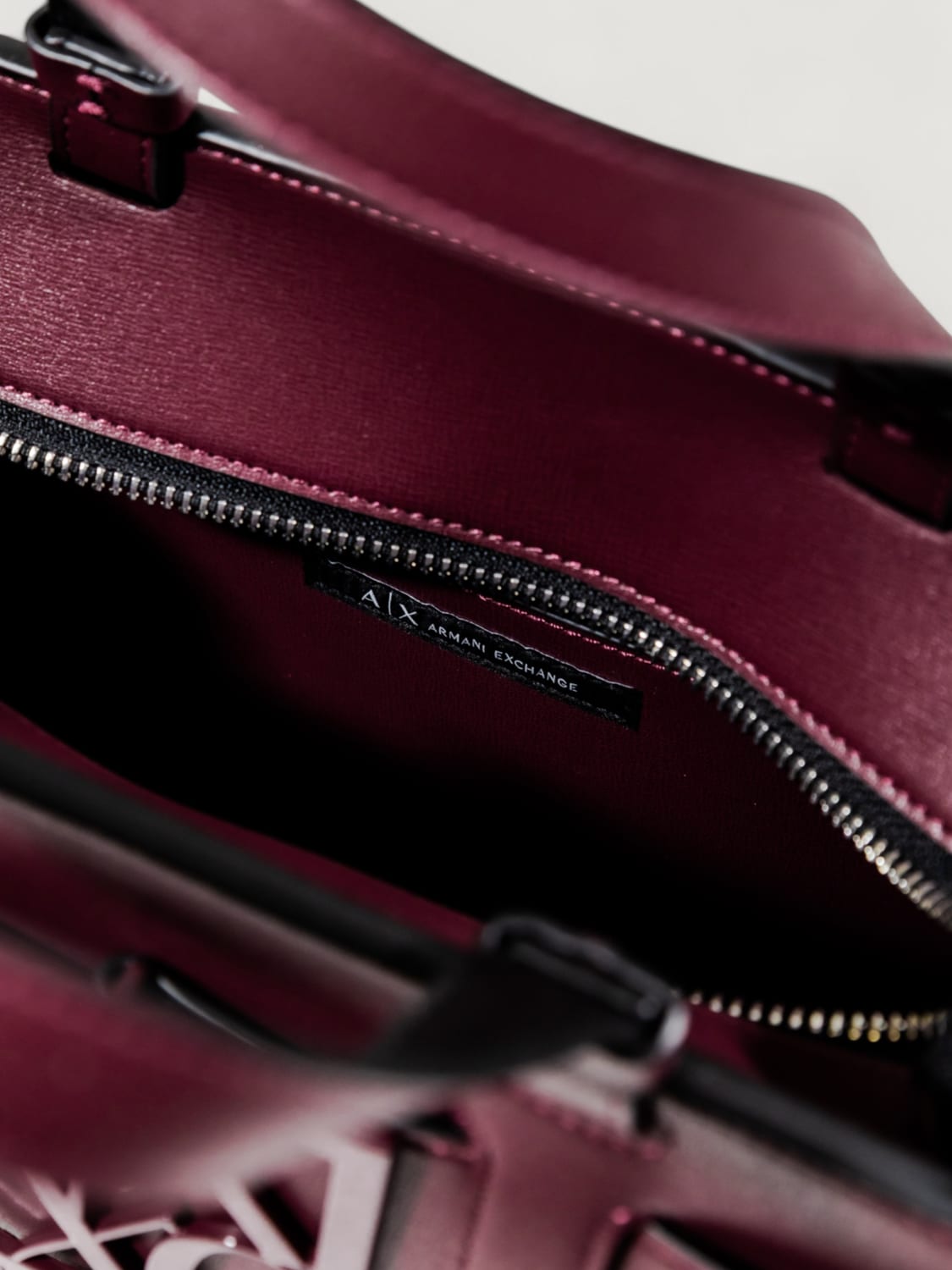ARMANI EXCHANGE BOLSO DE MANO: Bolso de mano mujer Armani Exchange, Granate - Img 3