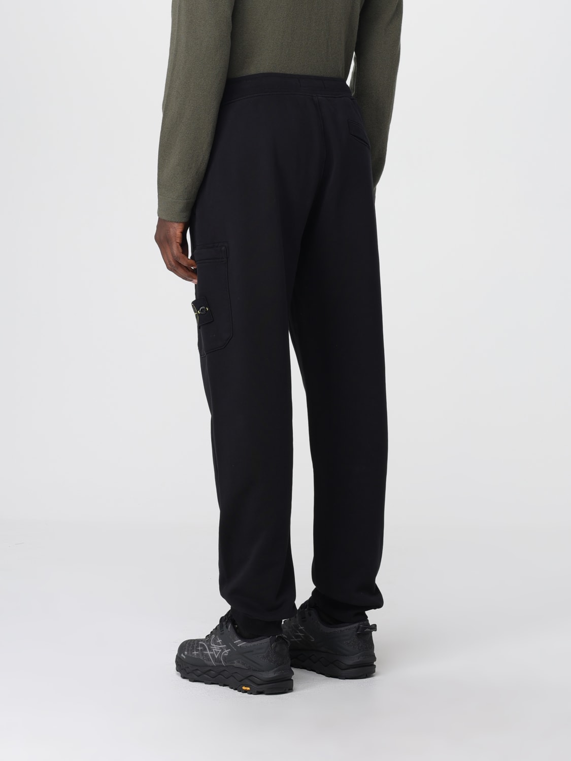 STONE ISLAND HOSE: Hose herren Stone Island, Schwarz - Img 3