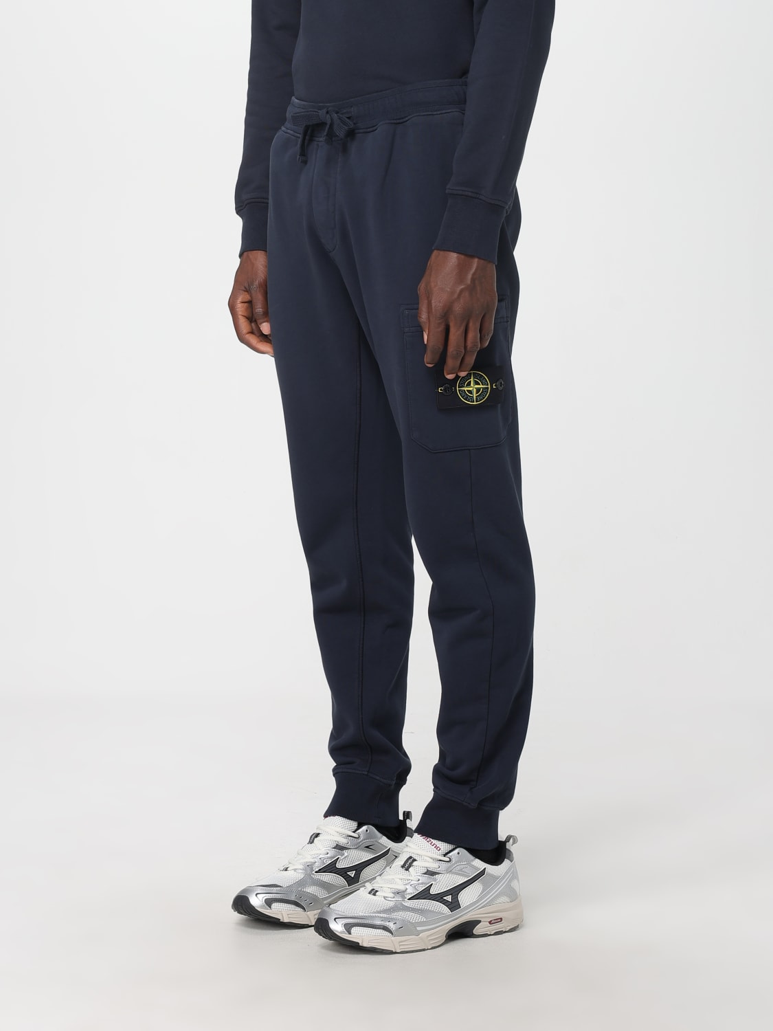 STONE ISLAND HOSE: Hose herren Stone Island, Blau - Img 4