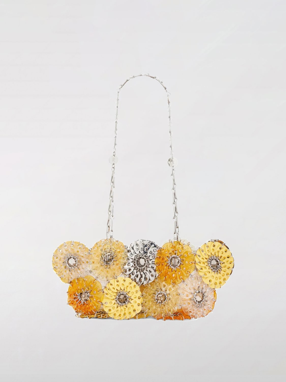 RABANNE SHOULDER BAG: Shoulder bag woman Rabanne, Orange - Img 1