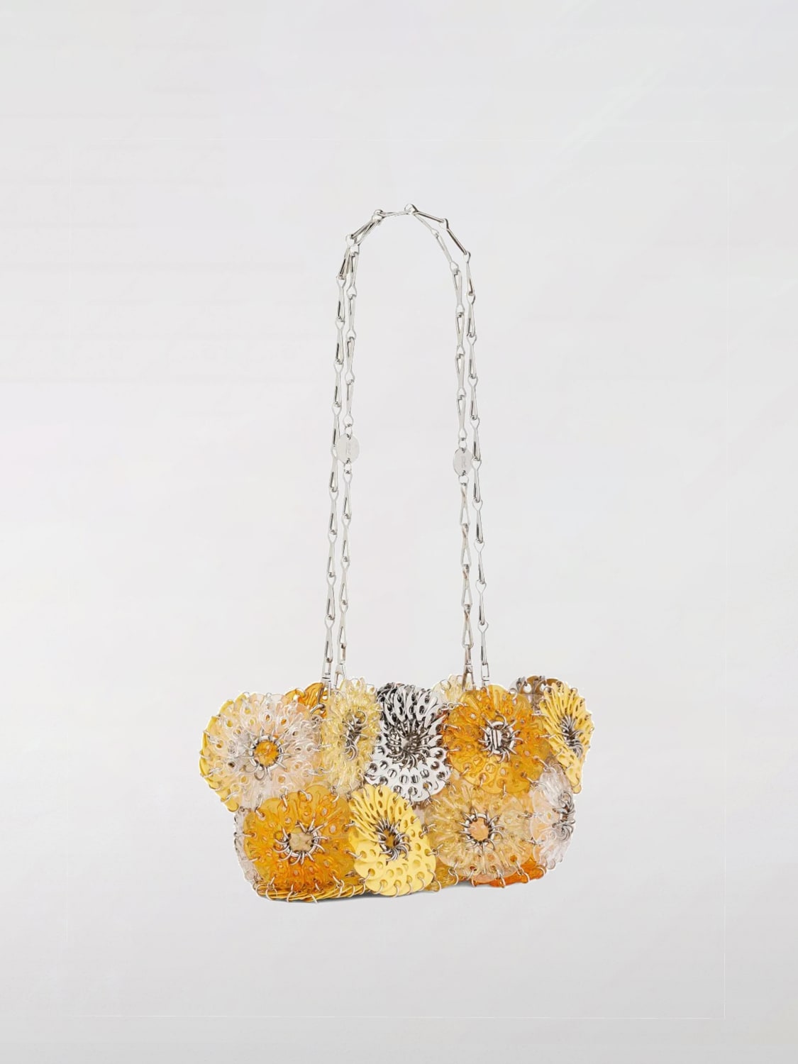 RABANNE SHOULDER BAG: Shoulder bag woman Rabanne, Orange - Img 2