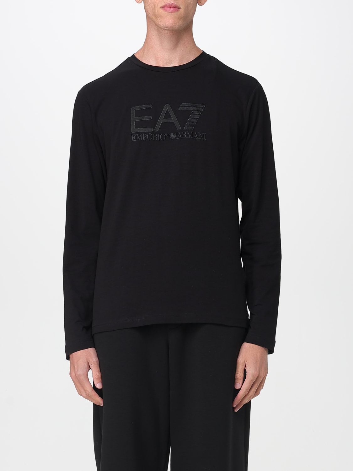 EA7 T-SHIRT: T-shirt men Ea7, Black - Img 1
