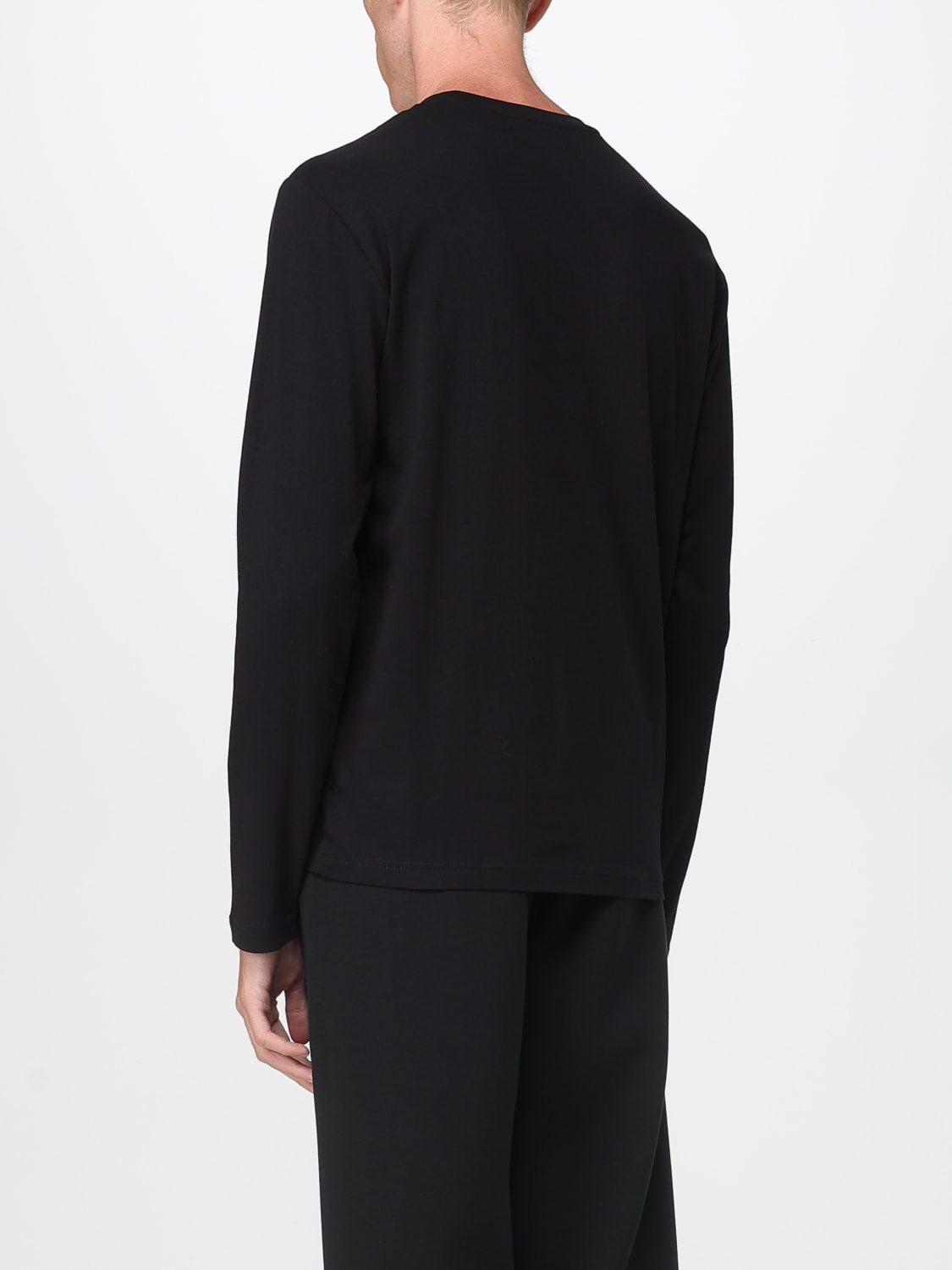 EA7 T-SHIRT: T-shirt men Ea7, Black - Img 2