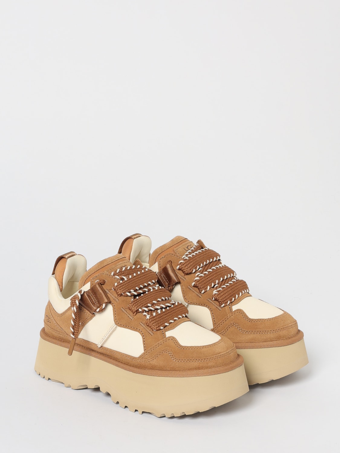 UGG BASKETS: Chaussures femme UGG, Noisette - Img 2