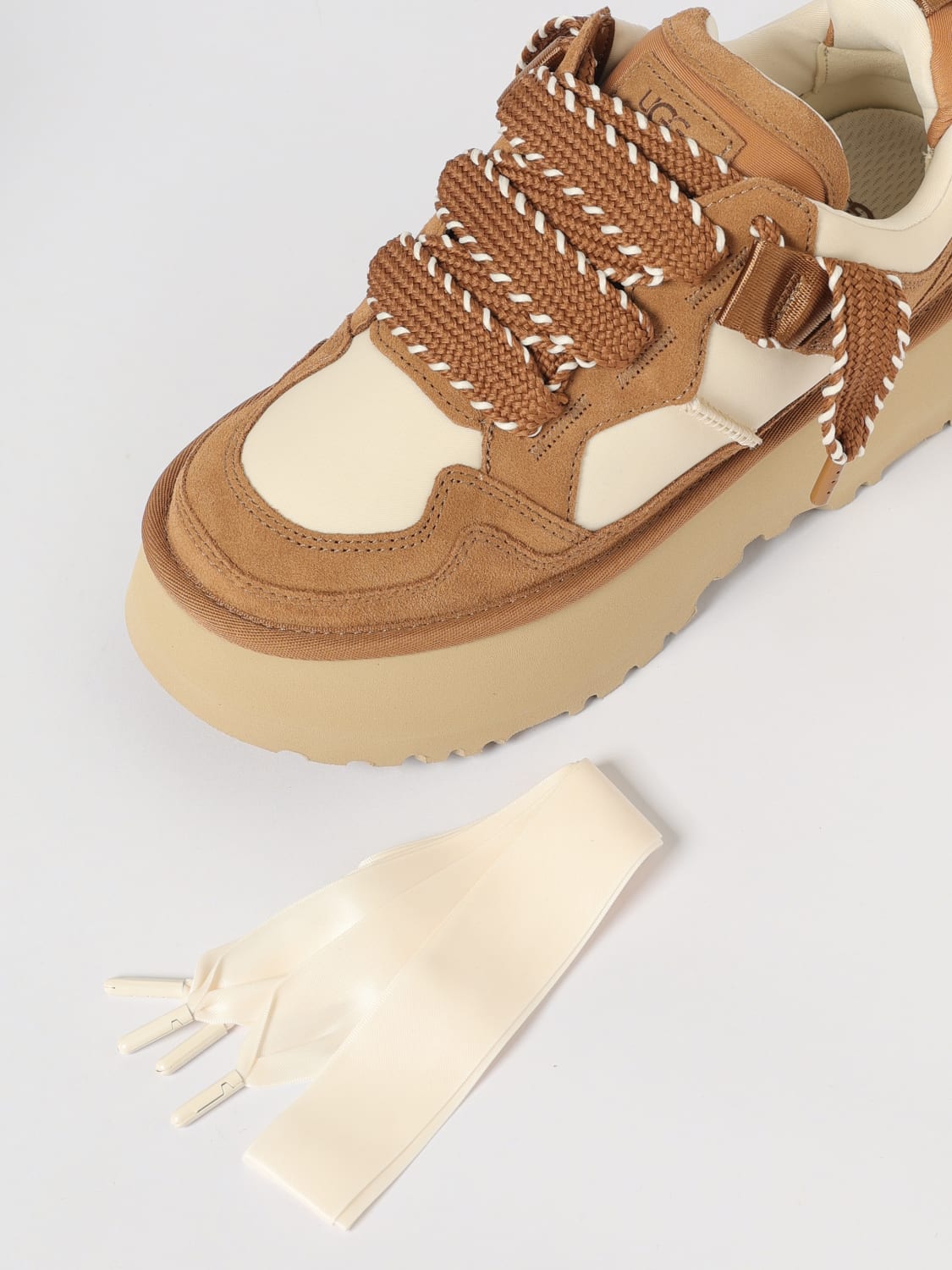 UGG BASKETS: Chaussures femme UGG, Noisette - Img 4