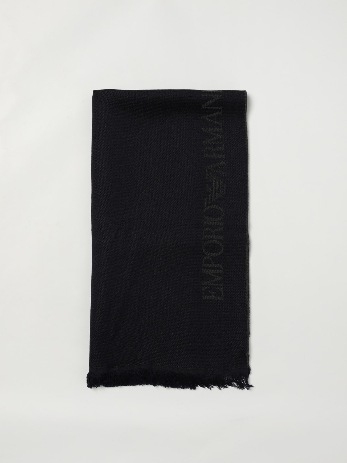 EMPORIO ARMANI SCARF: Scarf men Emporio Armani, Navy - Img 1