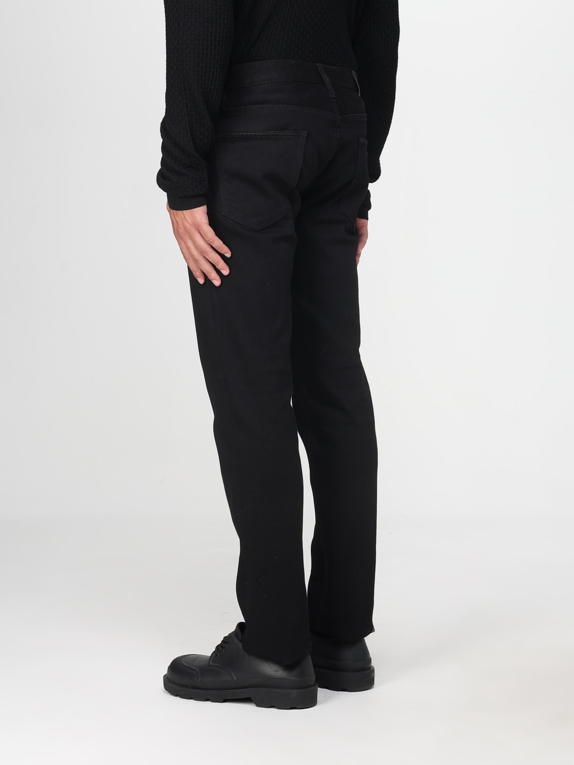 EMPORIO ARMANI JEANS: Jeans men Emporio Armani, Black - Img 2