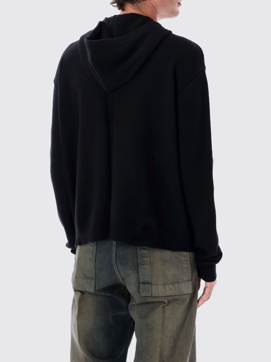 RICK OWENS SWEATSHIRT: Sweatshirt men Rick Owens, Black - Img 2