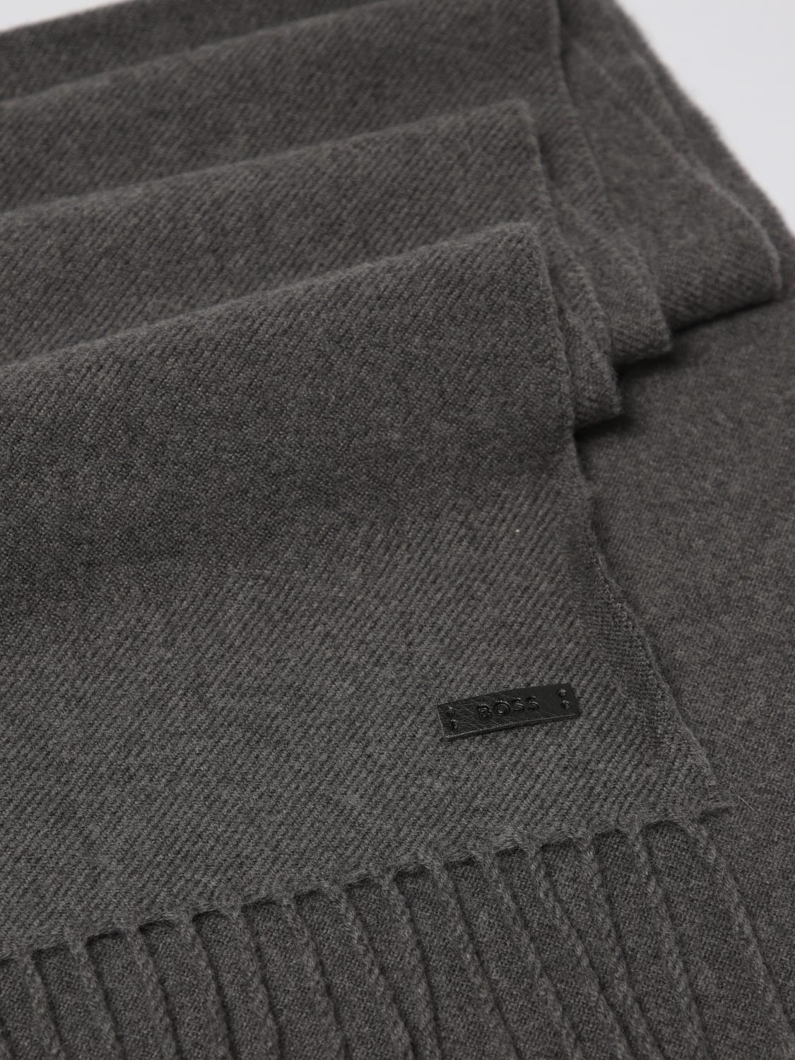 BOSS SCARF: Scarf men Boss, Grey - Img 3