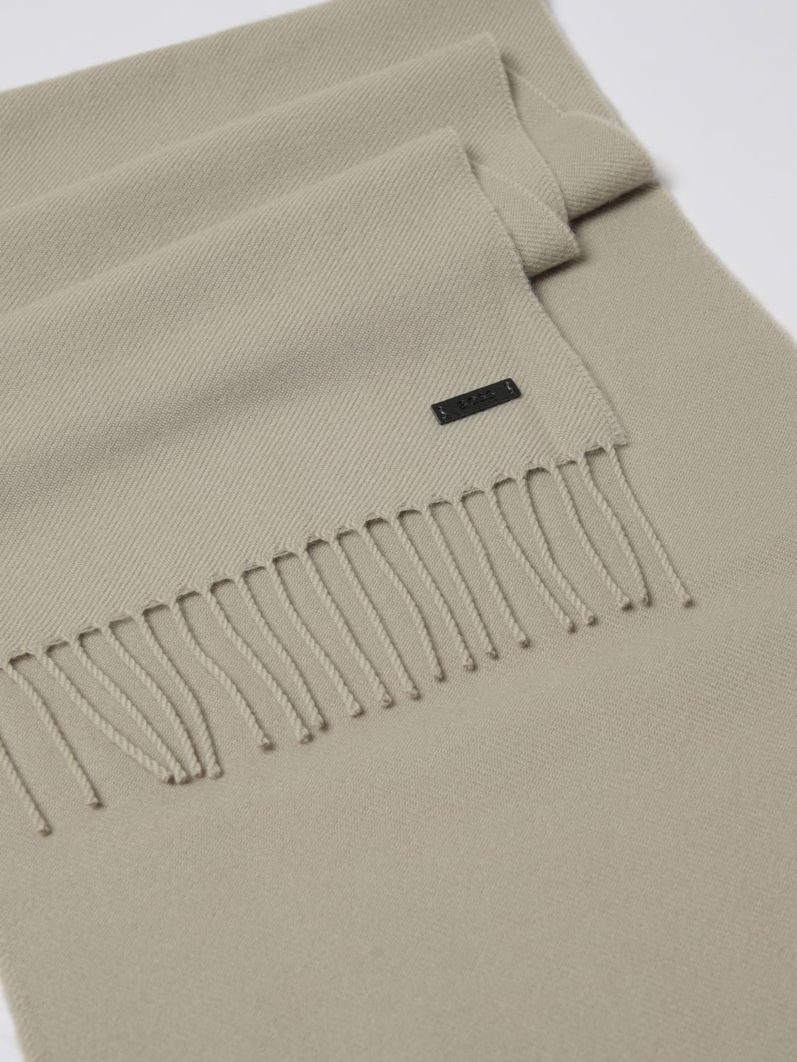 BOSS SCARF: Scarf men Boss, Beige - Img 3