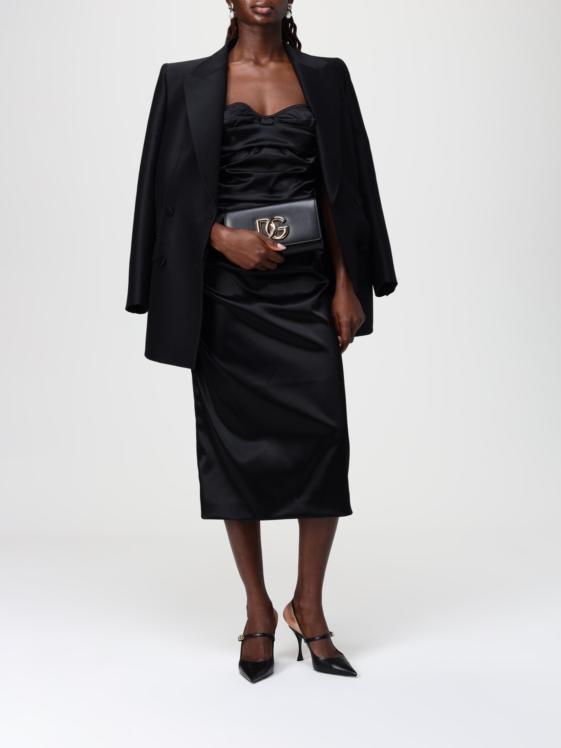 DOLCE & GABBANA JACKE: Jacke damen Dolce & Gabbana, Schwarz - Img 2