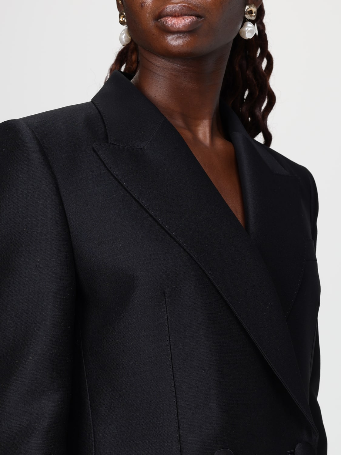 DOLCE & GABBANA JACKE: Jacke damen Dolce & Gabbana, Schwarz - Img 5