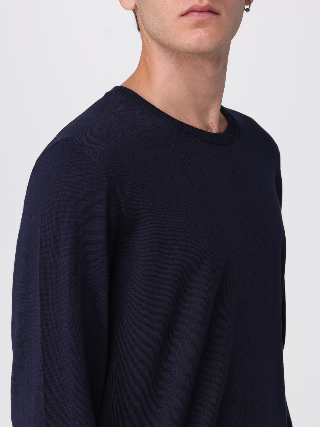 BOSS SWEATER: Sweater men Boss, Blue - Img 3