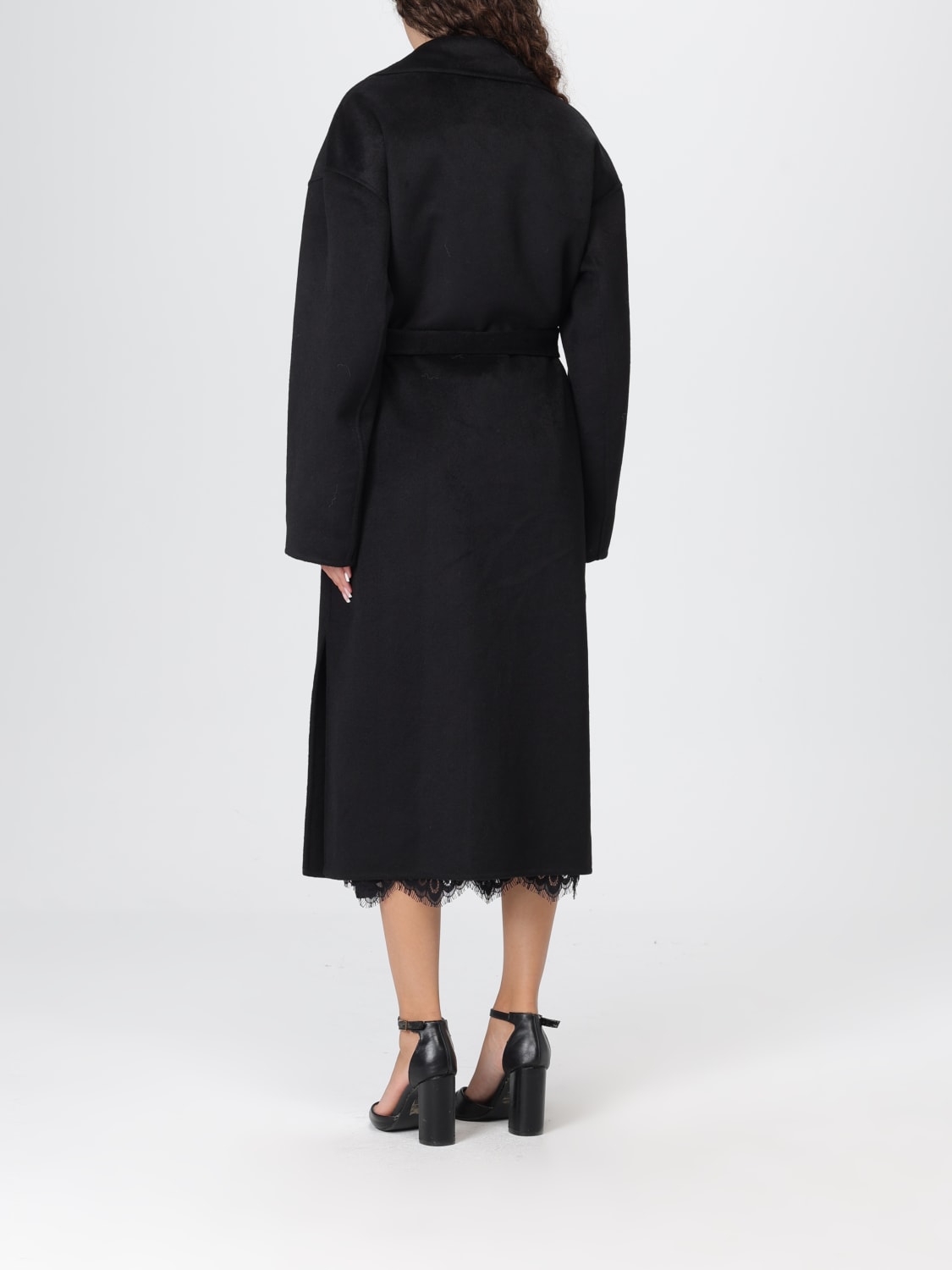 LIU JO COAT: Coat woman Liu Jo, Black - Img 2