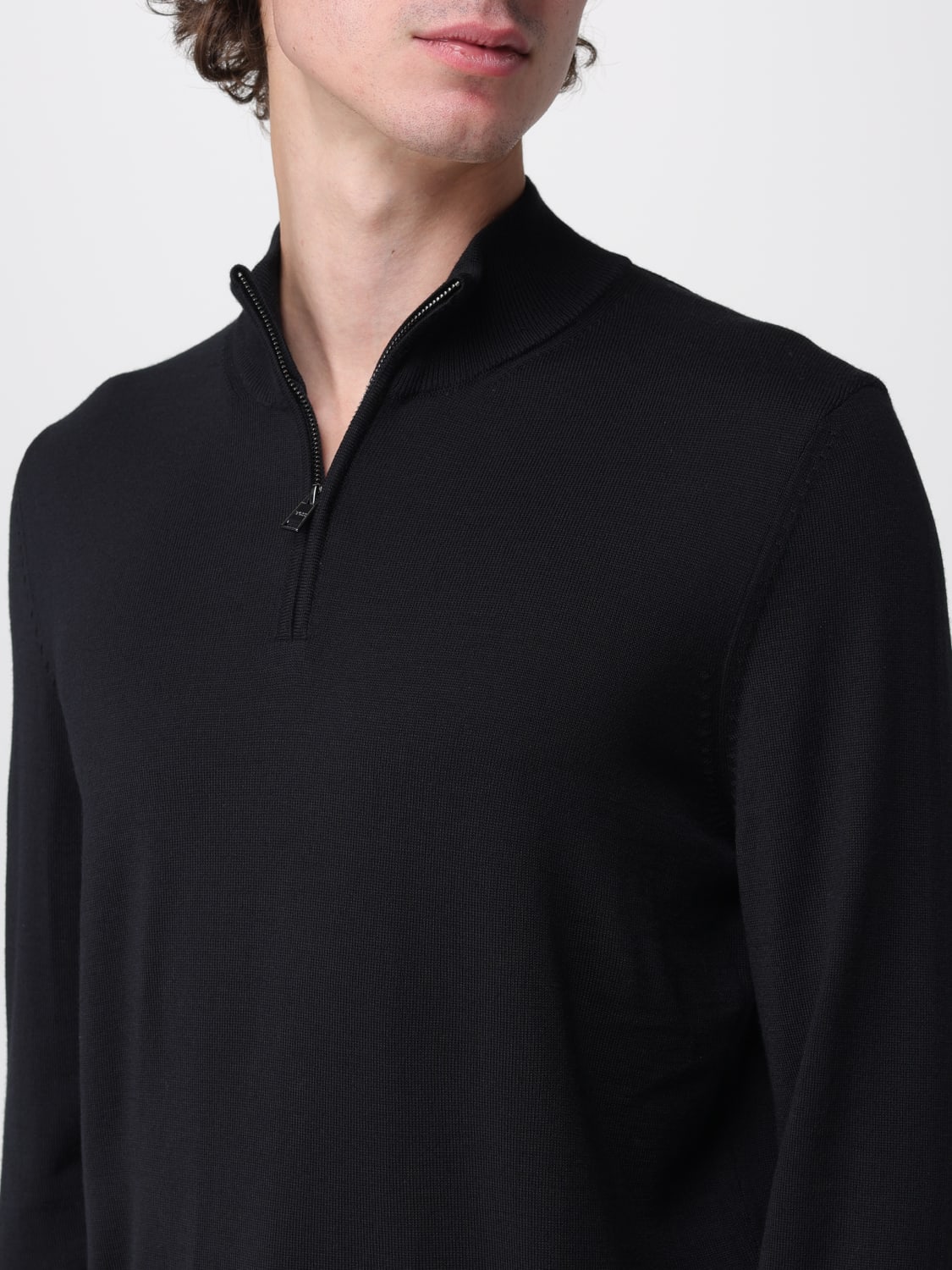 BOSS JERSEY: Jersey hombre Boss, Negro - Img 3