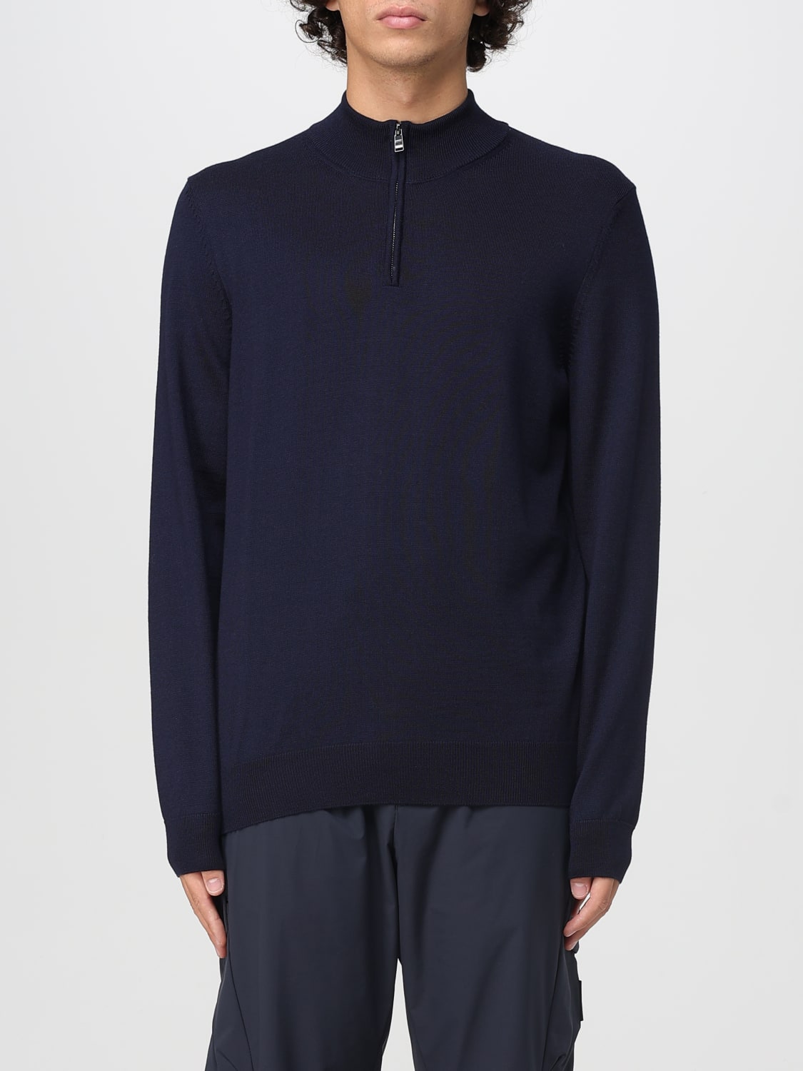 BOSS SWEATER: Sweater men Boss, Blue - Img 1