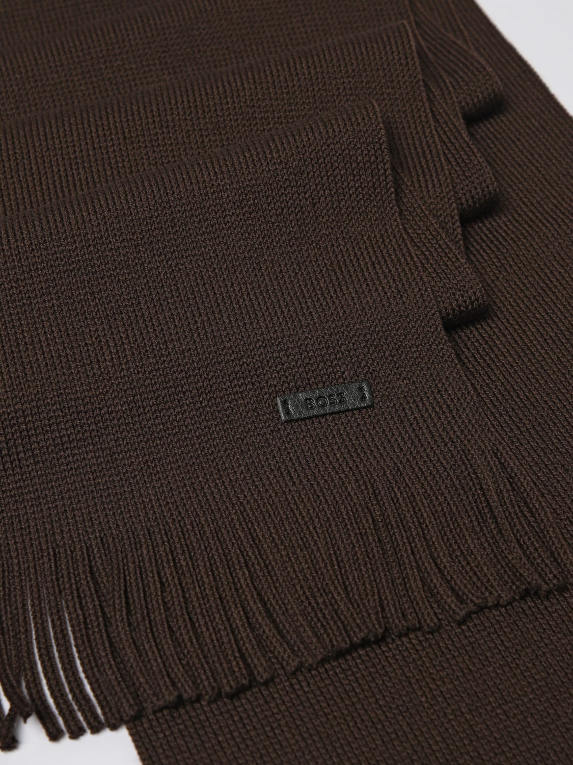 BOSS SCARF: Scarf men Boss, Brown - Img 3