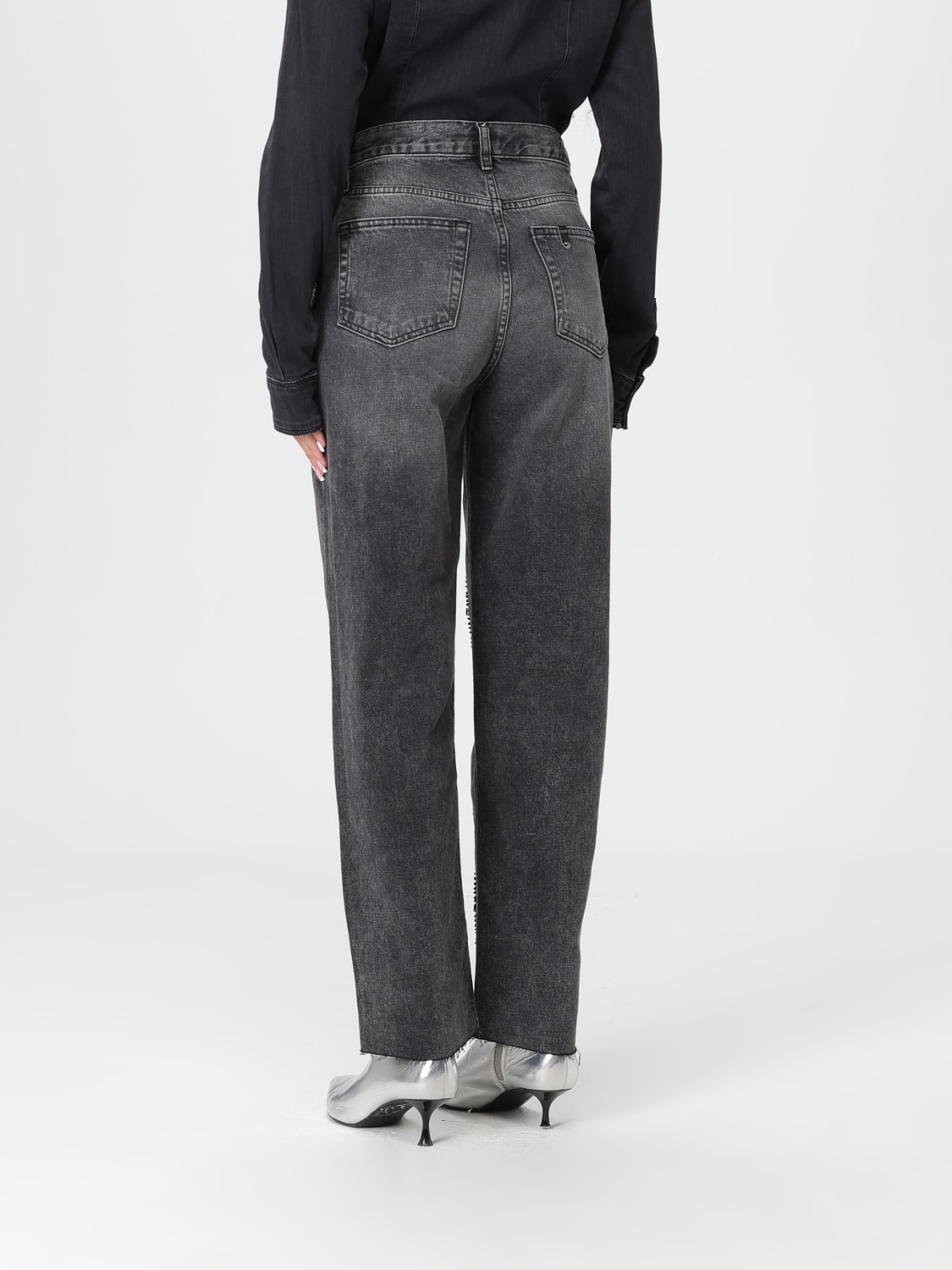 LIU JO VAQUEROS: Vaquero mujer Liu Jo, Negro - Img 2