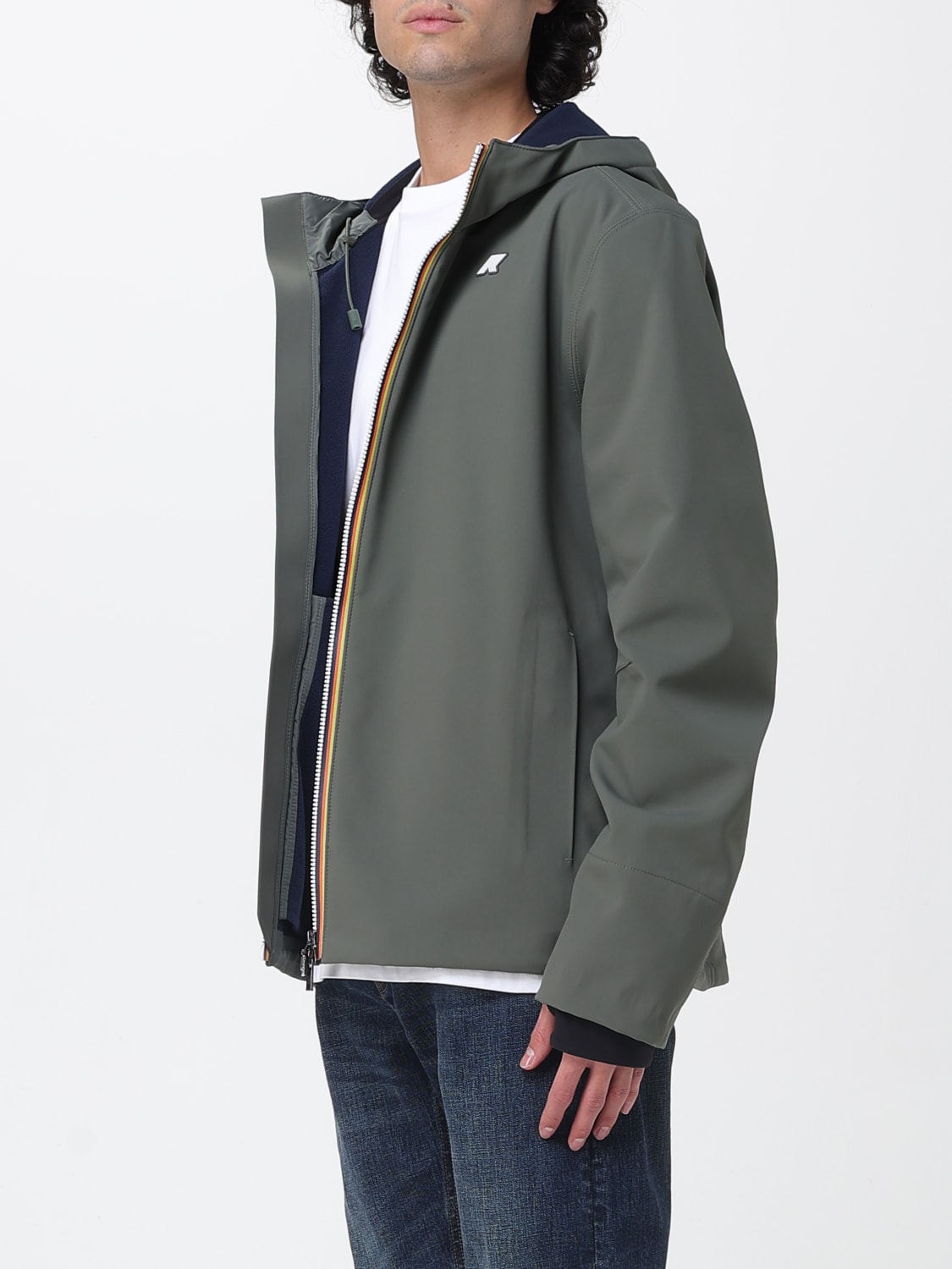 K-WAY JACKET: Jacket men K-way, Green - Img 3