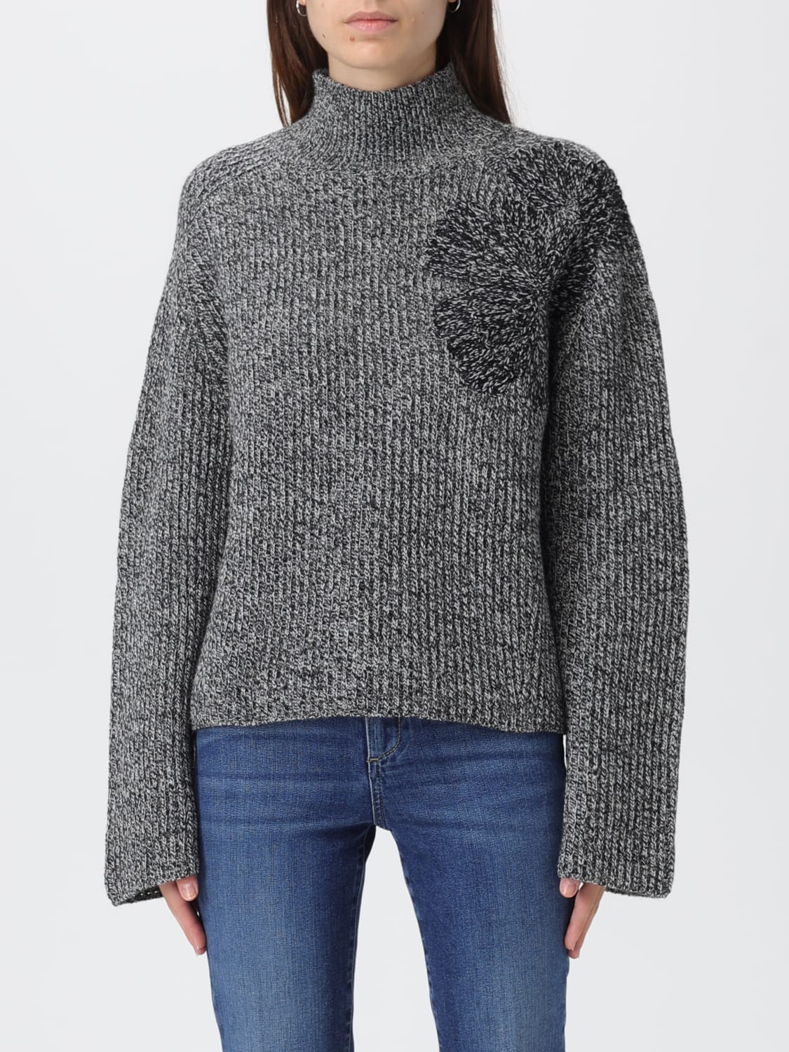 LIU JO PULLOVER: Sweatshirt damen Liu Jo, Schwarz - Img 1