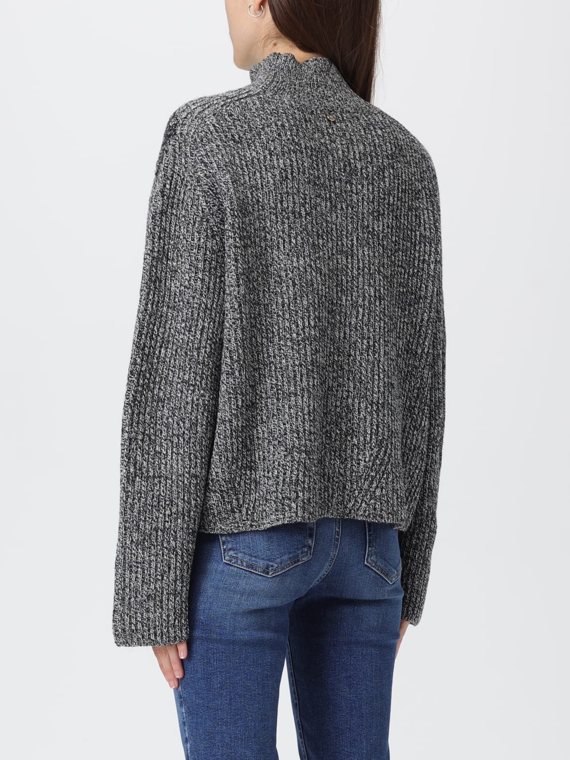 LIU JO PULLOVER: Sweatshirt damen Liu Jo, Schwarz - Img 2