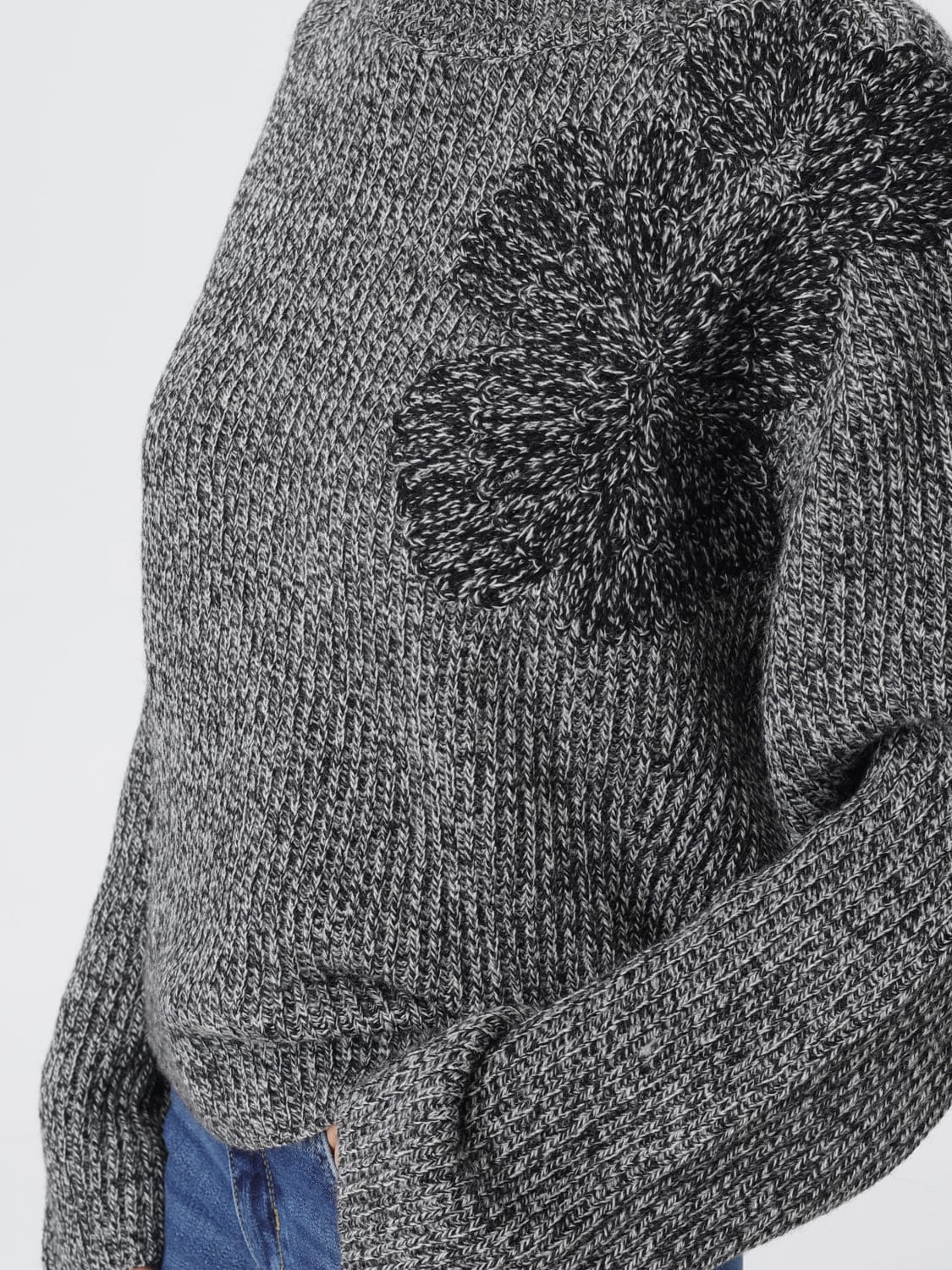 LIU JO PULLOVER: Sweatshirt damen Liu Jo, Schwarz - Img 3