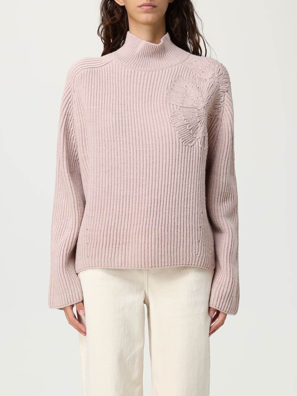 LIU JO PULLOVER: Sweatshirt damen Liu Jo, Pink - Img 1