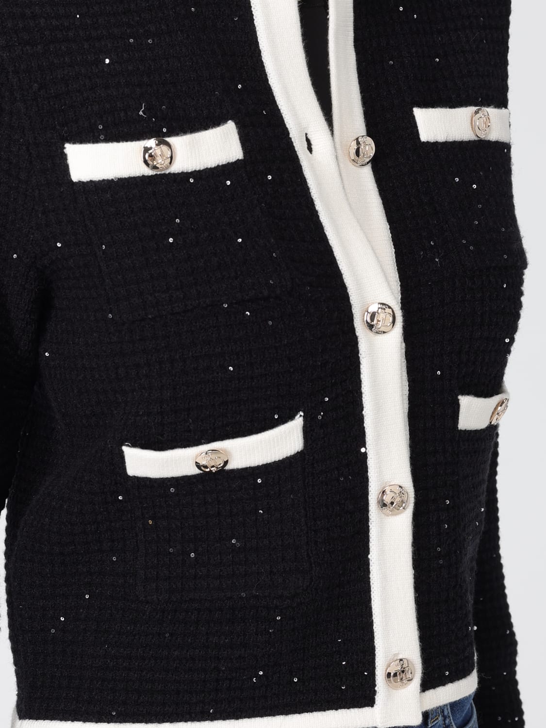 LIU JO JACKET: Blazer woman Liu Jo, Black - Img 4