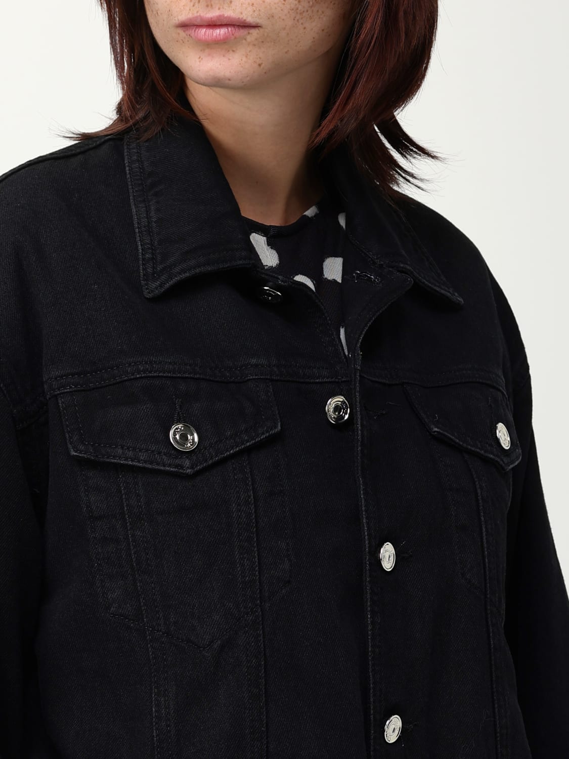 LIU JO JACKE: Mantel damen Liu Jo, Schwarz - Img 5