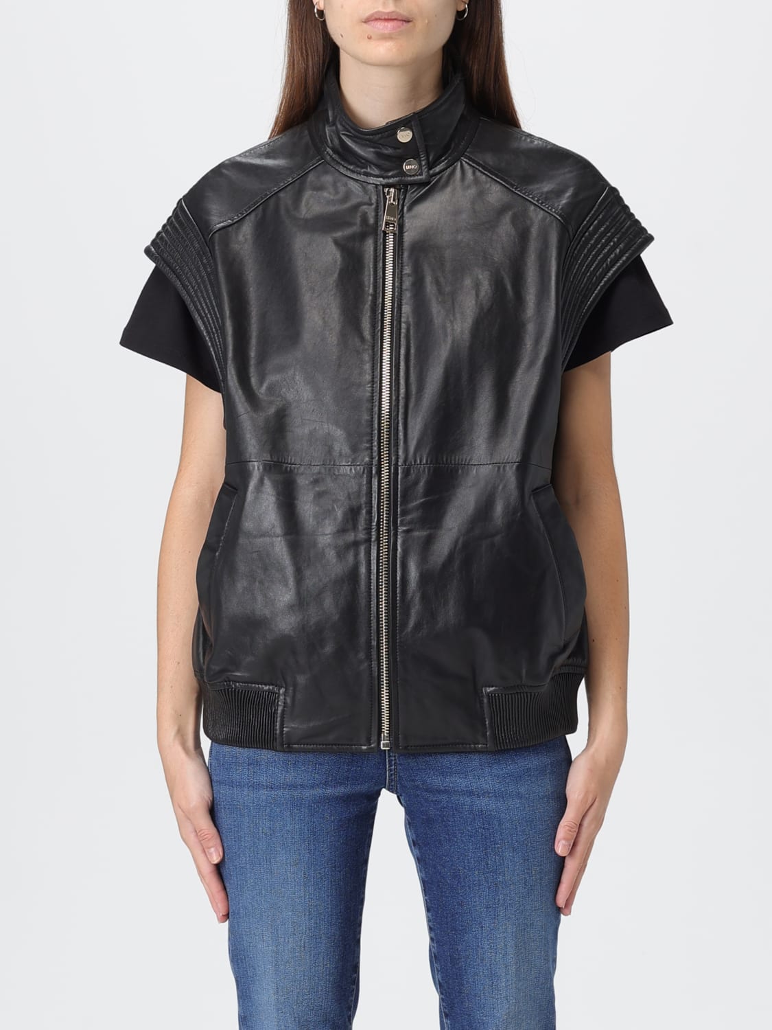 LIU JO JACKET: Jacket woman Liu Jo, Black - Img 1