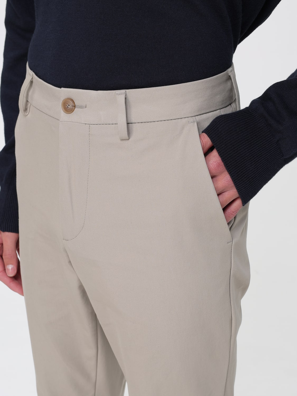 BOSS 팬츠: 팬츠 남성 Boss, 베이지 - Img 3