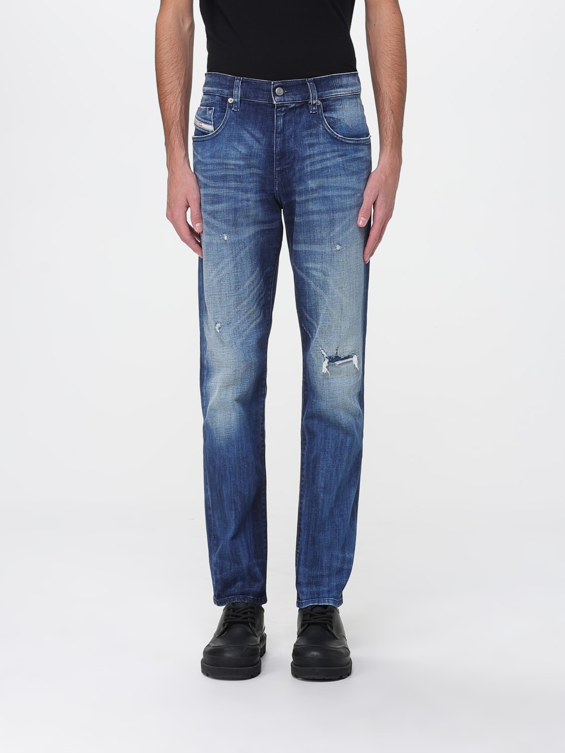 DIESEL JEANS: Jeans men Diesel, Blue - Img 1