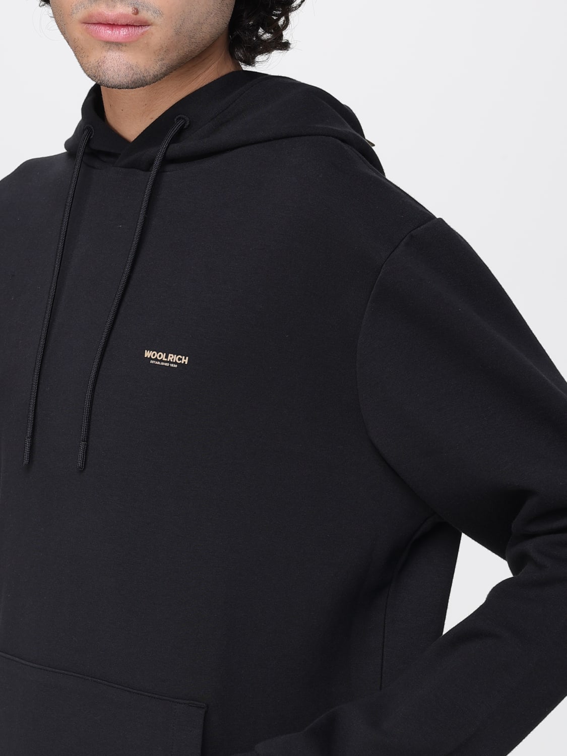 WOOLRICH SWEATSHIRT: Sweatshirt men Woolrich, Black - Img 4