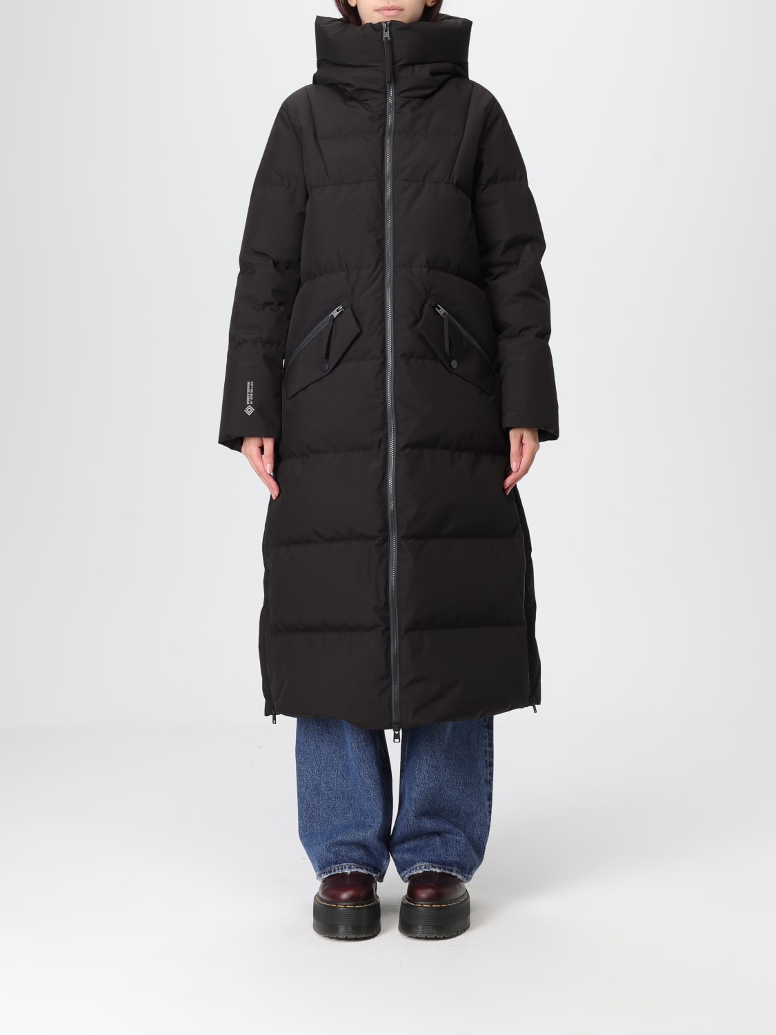 WOOLRICH JACKET: Coat woman Woolrich, Black - Img 1