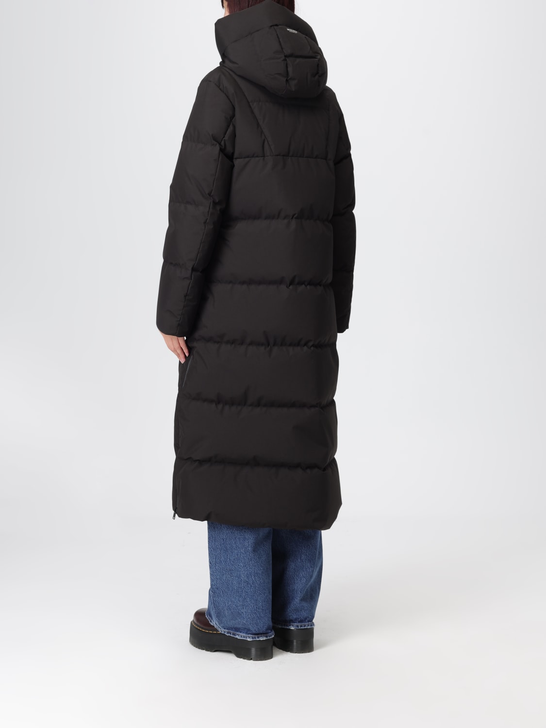 WOOLRICH JACKET: Coat woman Woolrich, Black - Img 2