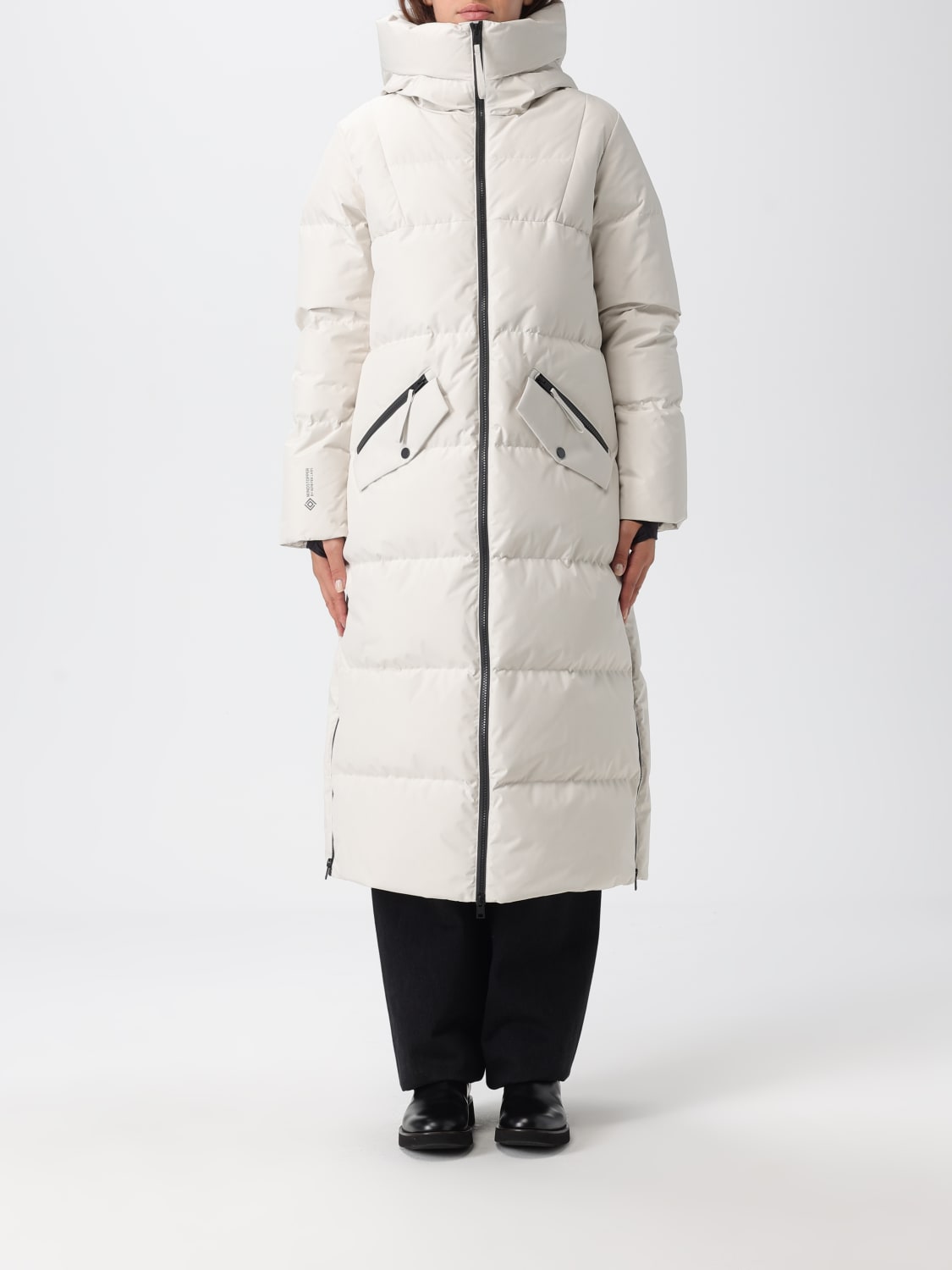 WOOLRICH JACKET: Coat woman Woolrich, Cream - Img 1