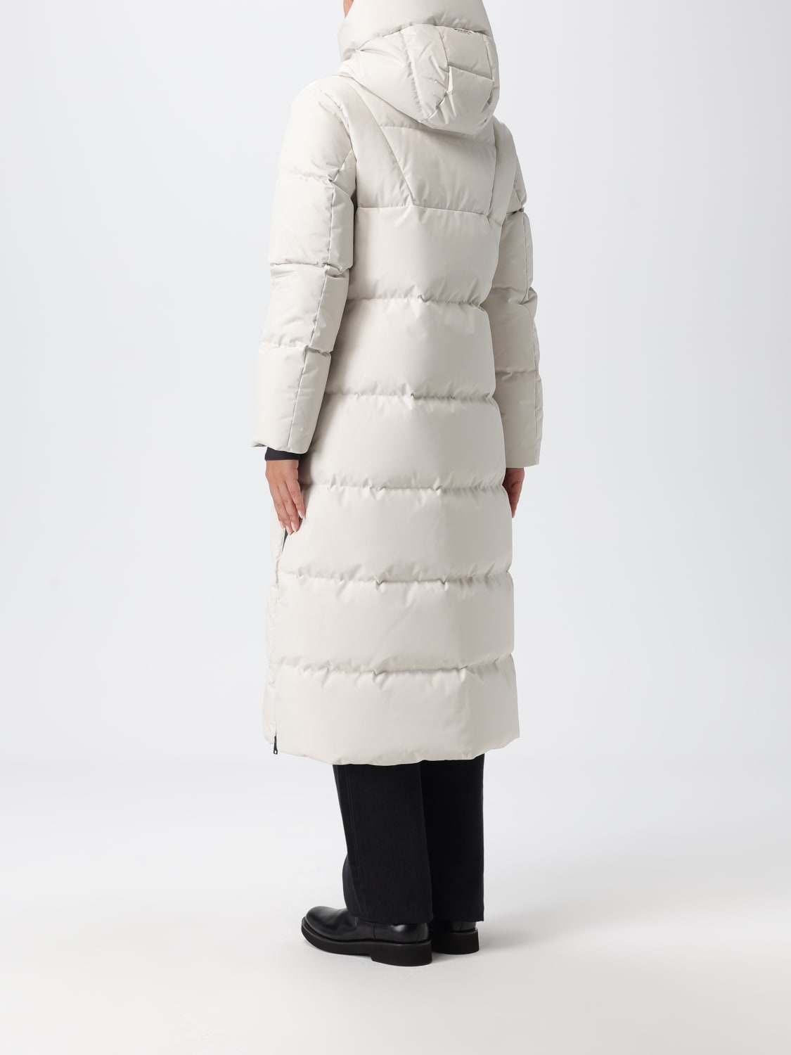 WOOLRICH JACKET: Coat woman Woolrich, Cream - Img 2