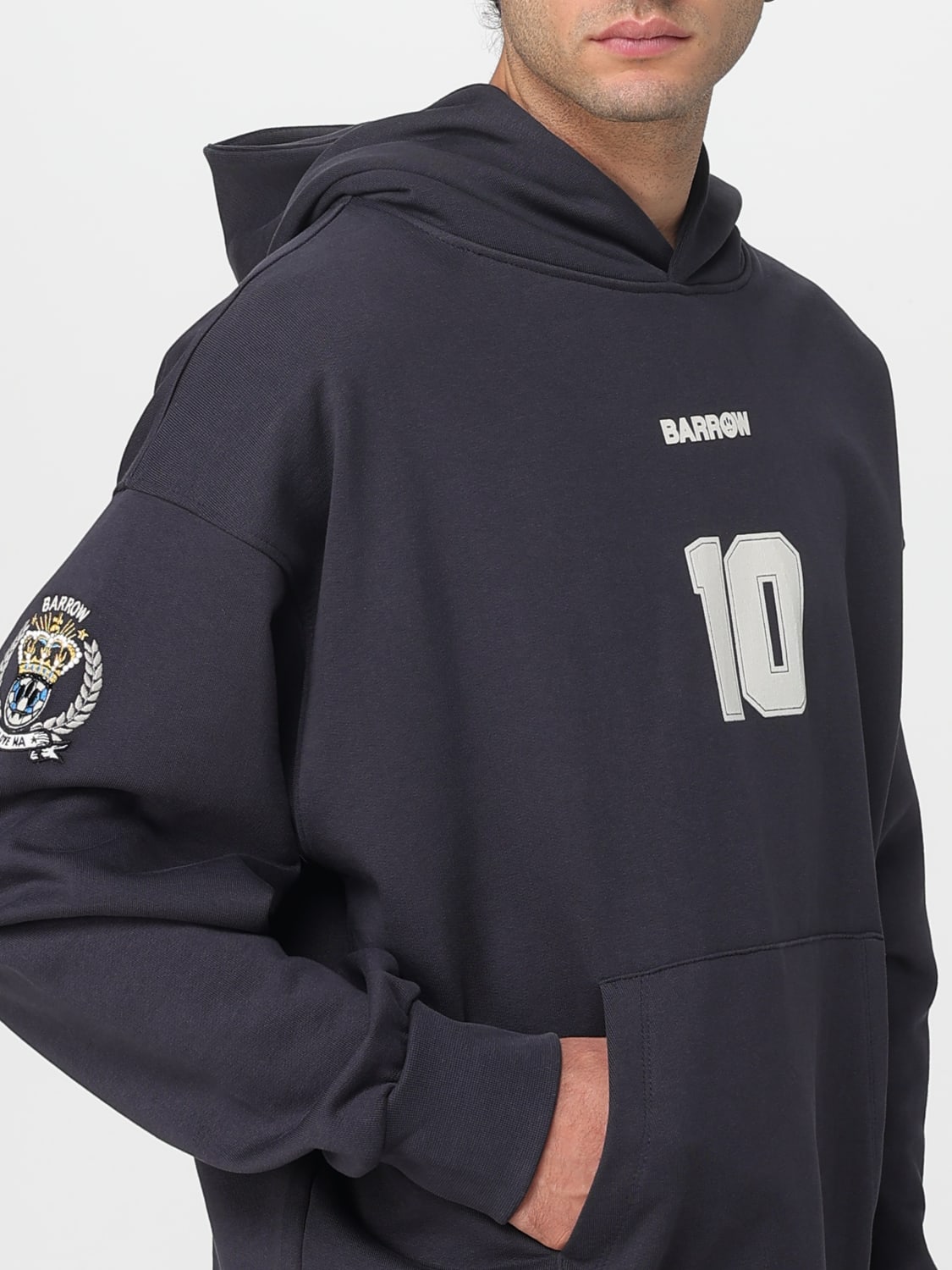 BARROW SWEATSHIRT: Sweatshirt homme Barrow, Gris - Img 3